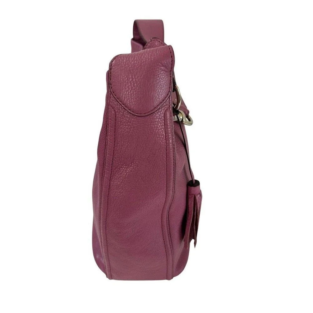 COACH - F23309 Leather Hobo Shoulder Bag Rose Pink